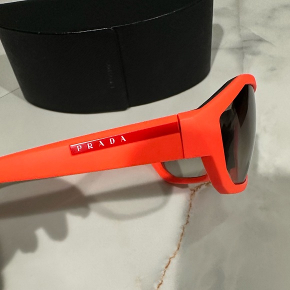 Prada wrap around sunglasses main image 7